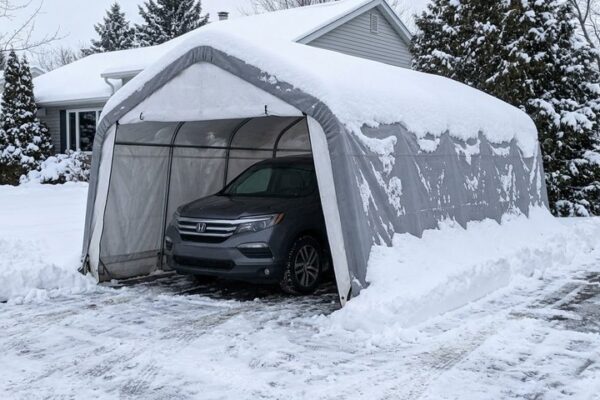 Как хранить автомобиль зимой без гаража: практическое руководство